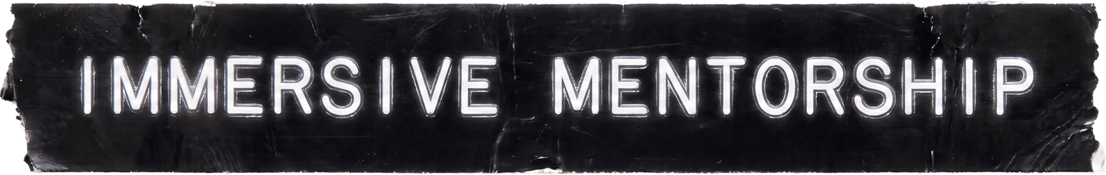 Immersive Mentorship